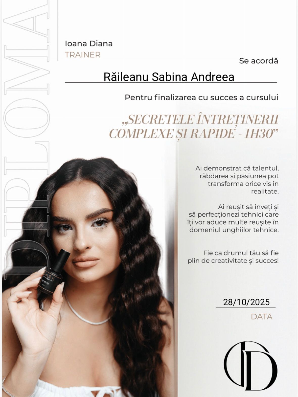 Certificat Completare