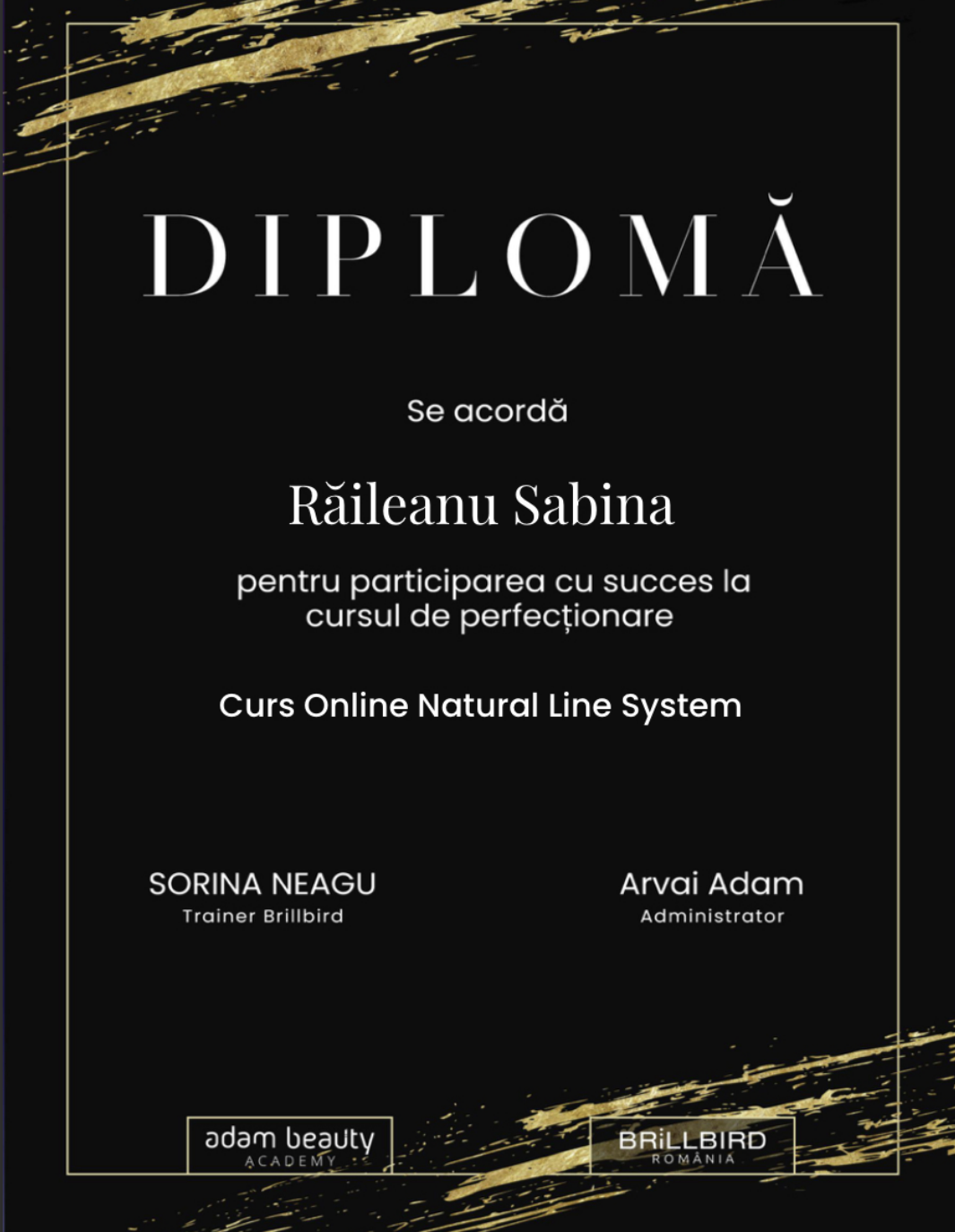 Certificat Completare